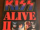 KISS - ALIVE II RED VINYL VERSION 2LP VG/M-