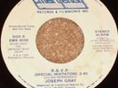 NORTHERN SOUL 45 JOSEPH GRAY RSVP SPECIAL INVITATION