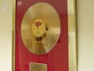 Frank Zappa 'Apostrophe' 24 carat gold disc