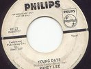 RANDY LEE - YOUNG DAYS on PHILIPS DJ Popcorn 45 LISTEN