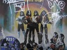 Kiss Love Gun album Signed by all four autograph