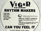 RHYTHM MAKERS Can You Feel It   RARE 1976 Funk 12