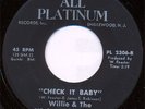 WILLIE MIGHTY MAGNIFICENTS Check It Baby NORTHERN SOUL