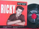 Ricky Nelson RARE EP Verve w/Hard PS 1957 NM