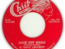 G. L. CROCKETT as G. DAVY CROCKETT rare 1957 blues 45