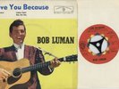 BOB LUMAN I LOVE YOU BECAU+3 DT WARNER BROTH EP  M-1960