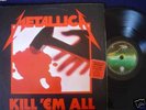 Metallica - Kill em All + 2 Bonus  Argentina LP