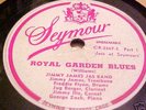 rare Chicago Jazz 78 Seymour CR-2667 ROYAL GARDEN BLUES