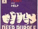 DEEP PURPLE HUSH/HELP - Beatles Rare ISRAELI  7
