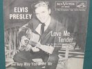 Elvis Presley Love Me Tender 45 W/ B/W Sleeve RARE