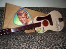 JOHNNY HALLYDAY RARE GUITARE SELCOL avec BOÎTE Année 60