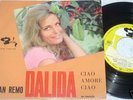 DALIDA - MAMA / CIAO AMORE CIAO RARE PORTUGUESE EP 7''