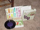 WIZARD OF OZ 1969 book & record set unabridged Columbia