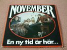 NOVEMBER en ny tid ar har SWEDISH SONET 1970 ORIG PROG