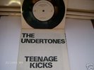 THE UNDERTONES,TEENAGE KICKS,GOOD VIBRATIONS 1ST PRESS