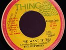 Heptones We Want It rare JA orig The Thing 45 Listen
