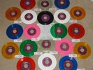 LAST 22 BEATLES COLORED VINYL/jukestrips MINT+TOLLIE