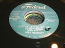 LISTEN -NORTHERN SOUL POPCORN - HERB HARDESTY LP & 45