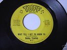 Bobby Treetop 45 Northern Soul Tuff Wait Til I get to