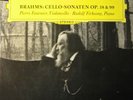 Brahms Cello Sonatas - Fournier, stereo tulip DGG / NM