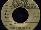 Rare Rockabilly 45 THE LONESOME DRIFTER on Ram