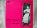 JANET JONES / SING TO ME LADY RARE UK ORIG FOLK LP EX+