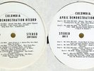 BOB DYLAN on April 1962 Columbia Promo Sampler LP WLP