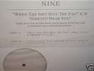 NINE -WHEN THE SH$T HITS THE FAN…WHITE ONLY…indie rap