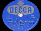 BRENDA LEE-78-That's All You Gotta Do-VRARE-SA-EXC COND
