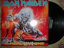 IRON MAIDEN REAL LIVE ONE UK PRESS GATEFOLD MINT LP^S