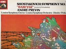 ASD 3911 - SHOSTAKOVICH NO.13 - PREVIN - UK LP - MINT