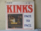 THE KINKS: FACE TO FACE SUPER RARE PSYCH LP VENEZUELA