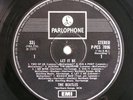 BEATLES EXPORT LET IT BE LP PARLOPHONE P-PCS 7096