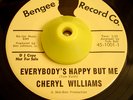 Cheryl Williams -Everybody's Happy But Me RARE SOUL