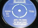 RARE Rolling Stones Misprinted Label Honky Tonk WOMAN
