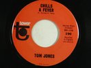 TOM JONES northern/mod/soul 45 CHILLS & FEVER TOWER