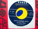 SOUL TWINS Quick Change Artist + Give NORTHERN SOUL 45