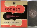 PERIOD SPL 510 STARKER: KODALY SONATA FOR CELLO OP 8