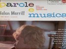 HELEN MERRILL & UMILIANI. PAROLE E MUSICA.LP.Italy.1960