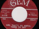 NORTHERN SOUL/NEPTUNES/GIRL THAT'S AN AWFUL THING TO SA