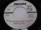 BOBBY HUTTON COME SEE WHAT'S LEFT OF ME  --LISTEN