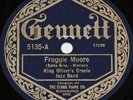 King Oliver GENNETT 5135-LOUIS ARMSTRONG First Rec 1923