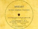 LOLA BOBESCO / RISTENPART Mozart Symphony DF 730037