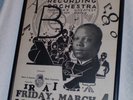 Rare BENNIE MOTEN Jazz Poster Victor Records Circa 1928
