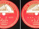 Chinese 78 rpm record-HMV Zhou Xuan P16371