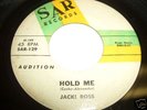 Jacki Ross 45 NORTHERN SOUL Hard Times LISTEN Sar 129