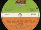 AC / DC RARE IRISH 45 YOU SHOOK ME ALL NIGHT LONG  1986