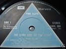 RARE PINK FLOYD DARK SIDE OF THE MOON A2/B2 SOLID BLUE