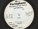 THE BEATELS= PARLOPHONE DEMO=TEST RECORD =CHAINS