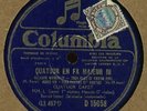 (78 RPM)(4discs)/COLUMBIA / RAVEL / THE CAPET QUARTET